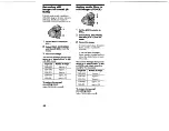 Предварительный просмотр 38 страницы Sony DSC F505V - Cybershot 2.6MP Digital Camera Operation Instruction Manual