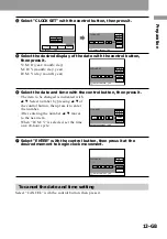 Предварительный просмотр 13 страницы Sony DSC-F55 Operating Instructions Manual