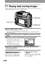 Предварительный просмотр 18 страницы Sony DSC-F55 Operating Instructions Manual