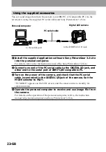 Предварительный просмотр 22 страницы Sony DSC-F55 Operating Instructions Manual