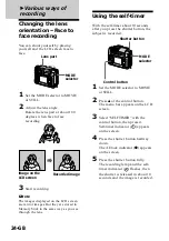 Предварительный просмотр 24 страницы Sony DSC-F55 Operating Instructions Manual