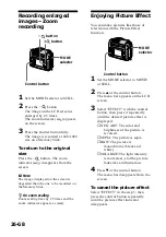 Предварительный просмотр 26 страницы Sony DSC-F55 Operating Instructions Manual