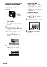 Предварительный просмотр 28 страницы Sony DSC-F55 Operating Instructions Manual