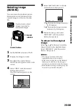 Предварительный просмотр 35 страницы Sony DSC-F55 Operating Instructions Manual