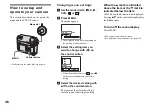 Предварительный просмотр 46 страницы Sony DSC-F88 - Cyber-shot Digital Still Camera Operating Instructions Manual