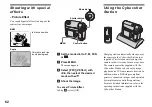 Предварительный просмотр 62 страницы Sony DSC-F88 - Cyber-shot Digital Still Camera Operating Instructions Manual