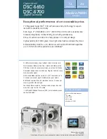 Предварительный просмотр 6 страницы Sony DSC-G1 - Cyber-shot Digital Camera Brochure & Specs