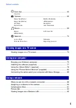 Предварительный просмотр 5 страницы Sony DSC-G1 - Cyber-shot Digital Camera Handbook