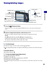 Предварительный просмотр 23 страницы Sony DSC-G1 - Cyber-shot Digital Camera Handbook