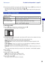 Предварительный просмотр 51 страницы Sony DSC-G1 - Cyber-shot Digital Camera Handbook