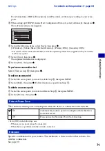 Предварительный просмотр 71 страницы Sony DSC-G1 - Cyber-shot Digital Camera Handbook