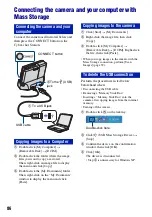 Предварительный просмотр 86 страницы Sony DSC-G1 - Cyber-shot Digital Camera Handbook