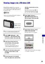 Предварительный просмотр 95 страницы Sony DSC-G1 - Cyber-shot Digital Camera Handbook