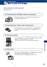 Предварительный просмотр 97 страницы Sony DSC-G1 - Cyber-shot Digital Camera Handbook