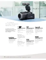 Preview for 3 page of Sony DSC-H50 Brochure & Specs