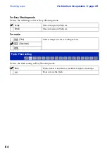 Preview for 64 page of Sony DSC-H50 Handbook