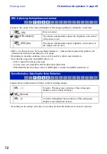 Preview for 72 page of Sony DSC-H50 Handbook