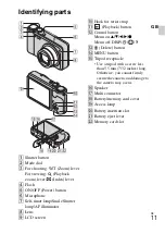 Предварительный просмотр 11 страницы Sony DSC-H55 - Cyber-shot Digital Still Camera Instruction Manual