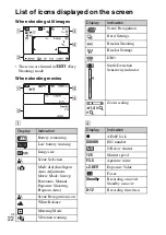 Предварительный просмотр 22 страницы Sony DSC-H55 - Cyber-shot Digital Still Camera Instruction Manual