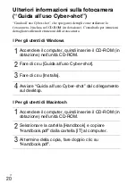 Предварительный просмотр 78 страницы Sony DSC-H55 - Cyber-shot Digital Still Camera Instruction Manual