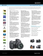 Sony DSC-H7B - Cyber-shot Digital Still Camera Specifications preview