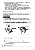 Preview for 14 page of Sony DSC-HX60 Instruction Manual