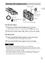 Preview for 17 page of Sony DSC-HX60 Instruction Manual