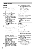 Preview for 32 page of Sony DSC-HX60 Instruction Manual