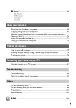 Preview for 9 page of Sony DSC M2 - Cybershot 5.1MP Digital Camera Operating Instructions Manual