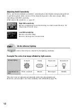 Preview for 12 page of Sony DSC M2 - Cybershot 5.1MP Digital Camera Operating Instructions Manual