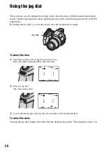 Preview for 26 page of Sony DSC M2 - Cybershot 5.1MP Digital Camera Operating Instructions Manual