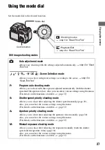 Preview for 27 page of Sony DSC M2 - Cybershot 5.1MP Digital Camera Operating Instructions Manual