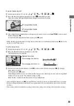 Preview for 33 page of Sony DSC M2 - Cybershot 5.1MP Digital Camera Operating Instructions Manual