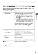 Preview for 39 page of Sony DSC M2 - Cybershot 5.1MP Digital Camera Operating Instructions Manual