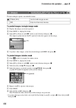 Preview for 44 page of Sony DSC M2 - Cybershot 5.1MP Digital Camera Operating Instructions Manual