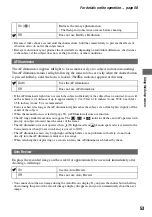 Preview for 53 page of Sony DSC M2 - Cybershot 5.1MP Digital Camera Operating Instructions Manual