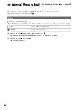 Preview for 56 page of Sony DSC M2 - Cybershot 5.1MP Digital Camera Operating Instructions Manual