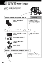 Preview for 62 page of Sony DSC M2 - Cybershot 5.1MP Digital Camera Operating Instructions Manual