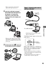 Preview for 65 page of Sony DSC M2 - Cybershot 5.1MP Digital Camera Operating Instructions Manual