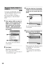 Preview for 66 page of Sony DSC M2 - Cybershot 5.1MP Digital Camera Operating Instructions Manual