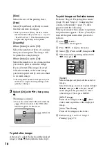 Preview for 78 page of Sony DSC M2 - Cybershot 5.1MP Digital Camera Operating Instructions Manual