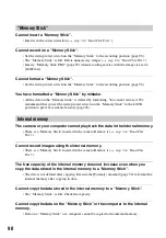 Preview for 90 page of Sony DSC M2 - Cybershot 5.1MP Digital Camera Operating Instructions Manual