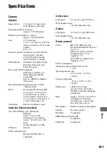 Preview for 101 page of Sony DSC M2 - Cybershot 5.1MP Digital Camera Operating Instructions Manual