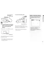 Preview for 11 page of Sony DSC-P2 - Cyber-shot Digital Still Camera Operating Instructions Manual