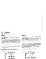 Preview for 104 page of Sony DSC-P2 - Cyber-shot Digital Still Camera Operating Instructions Manual