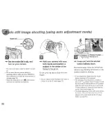 Preview for 22 page of Sony DSC-P7 - Cyber-shot Digital Still Camera Operating Instructions Manual