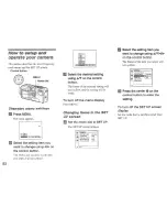 Preview for 52 page of Sony DSC-P7 - Cyber-shot Digital Still Camera Operating Instructions Manual