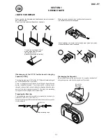 Preview for 5 page of Sony DSC-P7 - Cyber-shot Digital Still Camera Service Manual