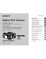 Sony DSC-P71 - Cyber-shot Digital Still Camera Operating Instructions Manual preview