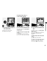 Preview for 37 page of Sony DSC-P71 - Cyber-shot Digital Still Camera Operating Instructions Manual